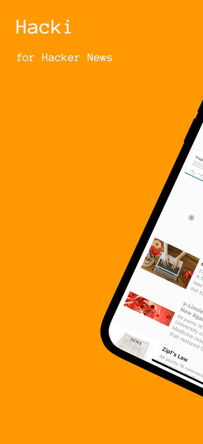 Hacki for Hacker News screenshot