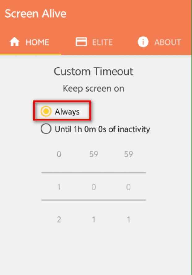 Screen Alive screenshot