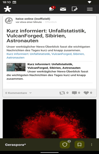 FOSS Browser screenshot