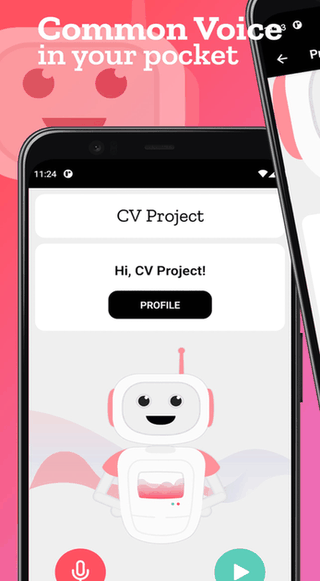 Donate your voice: CV Project screenshot