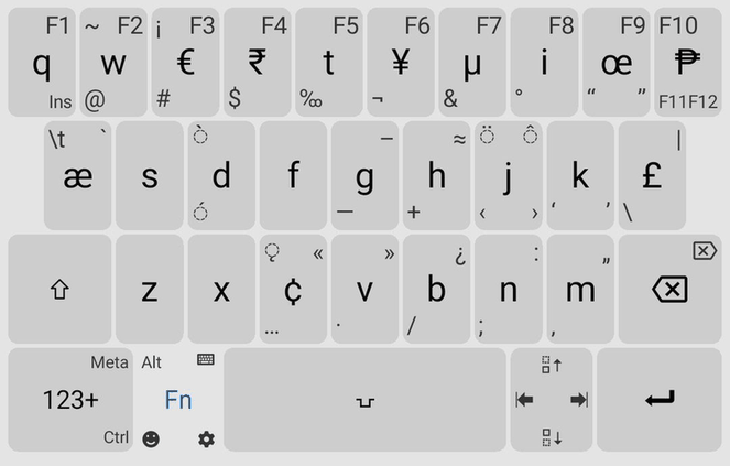 Unexpected Keyboard screenshot