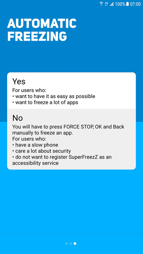 SuperFreezZ App stopper screenshot