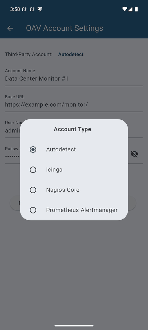 Open Alert Viewer screenshot