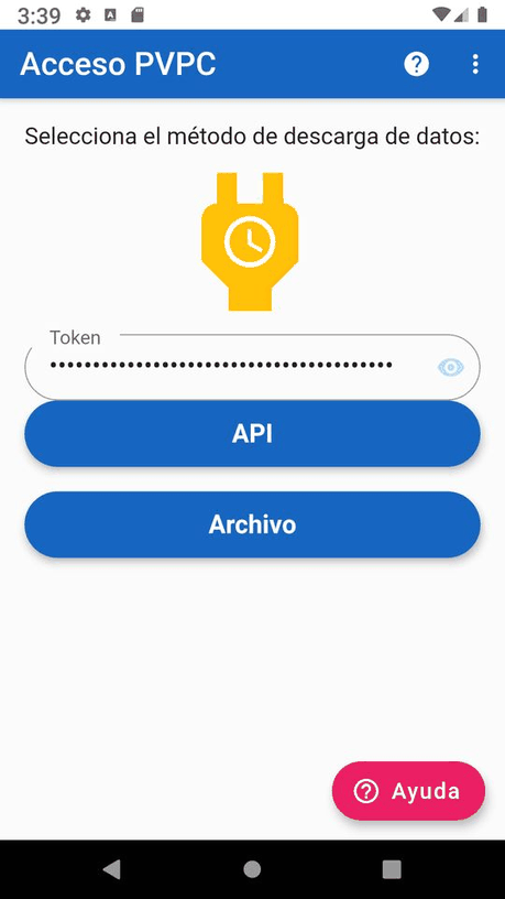 Precio Luz screenshot
