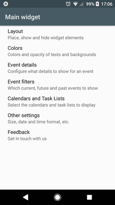 Todo Agenda screenshot