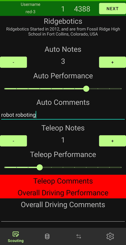 RidgeScout screenshot