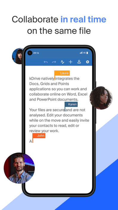 Infomaniak kDrive screenshot