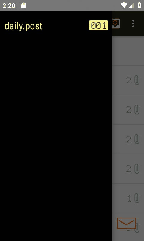 Inbox Pager screenshot