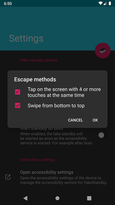 FakeStandby screenshot