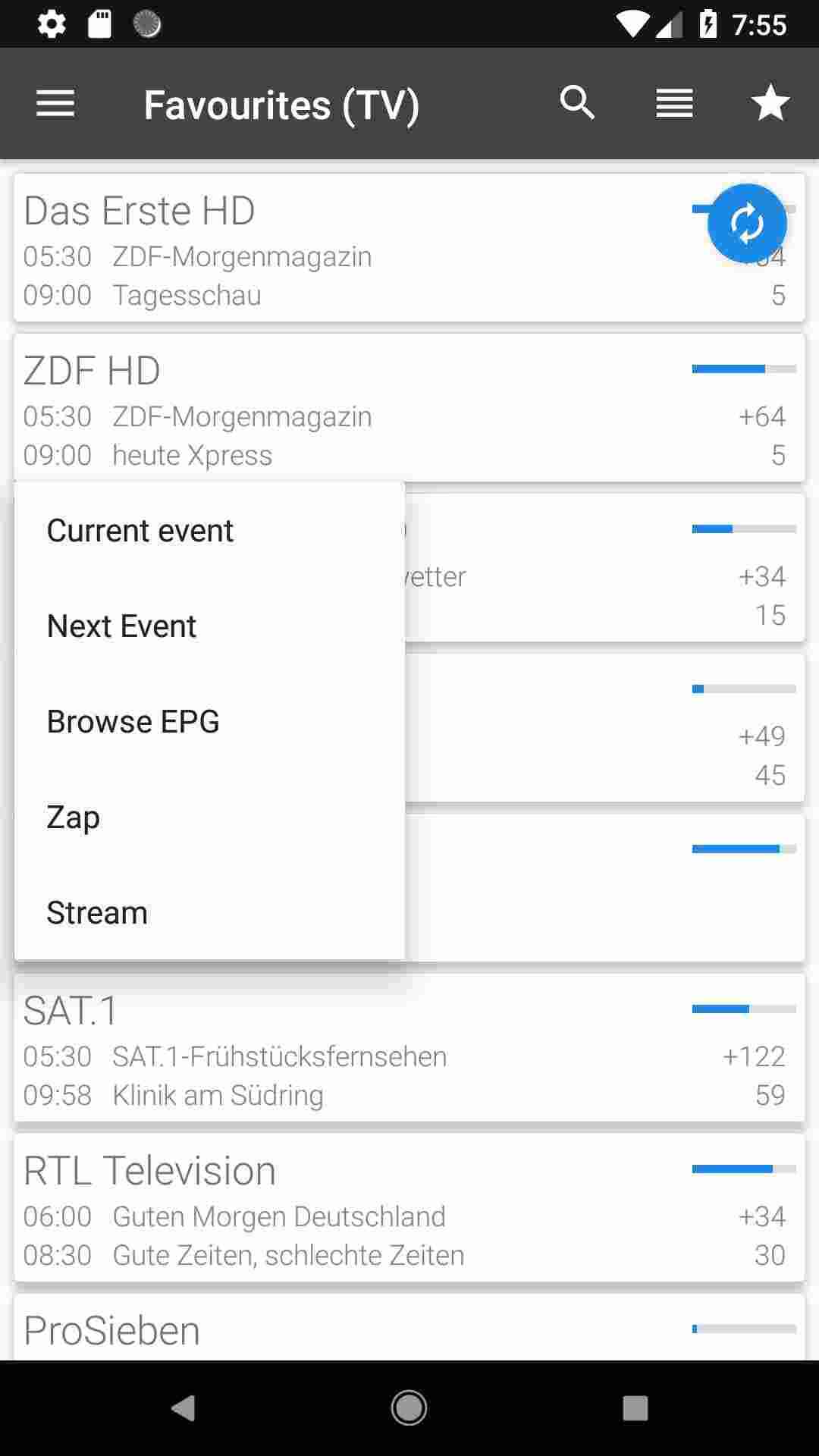 dreamDroid screenshot