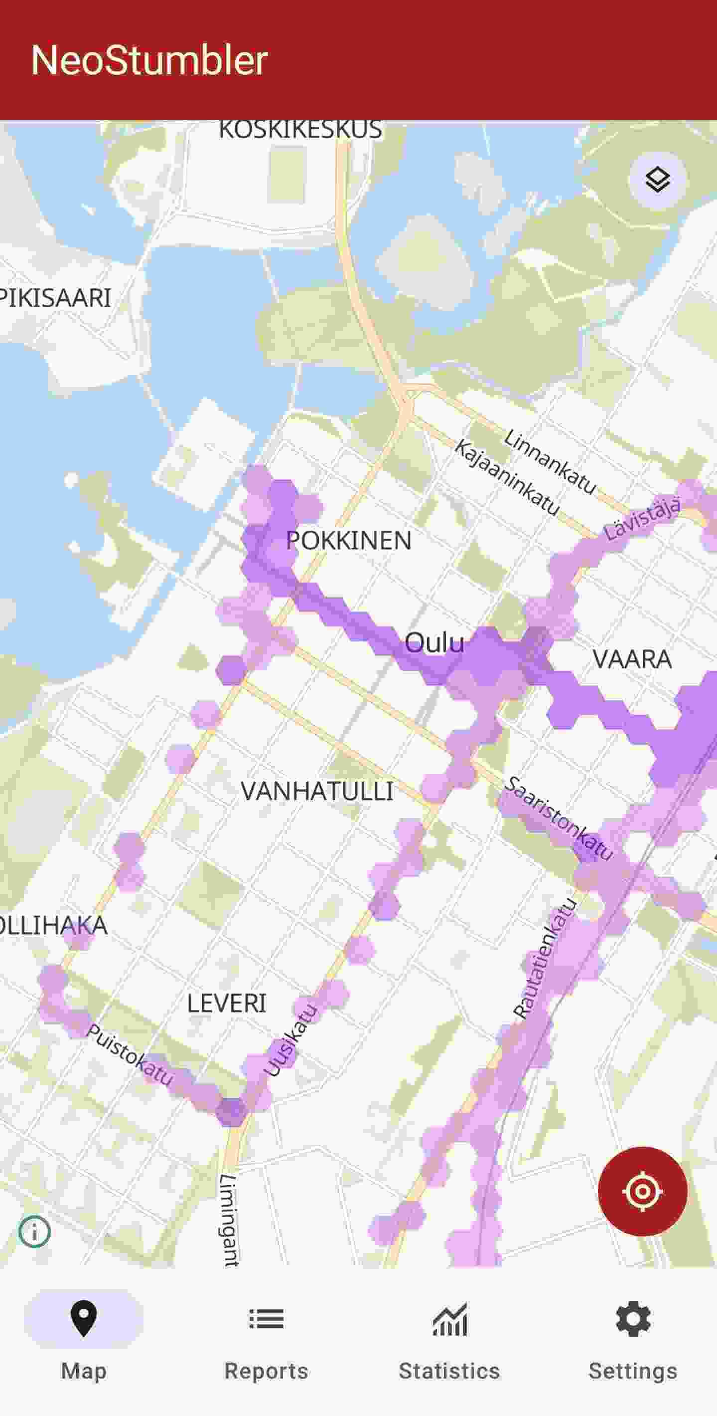 NeoStumbler screenshot