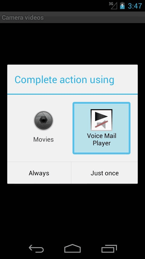 Voice Mail Player screenshot