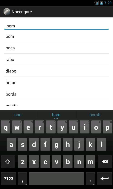Nheengaré screenshot
