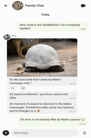 SchildiChat Next screenshot