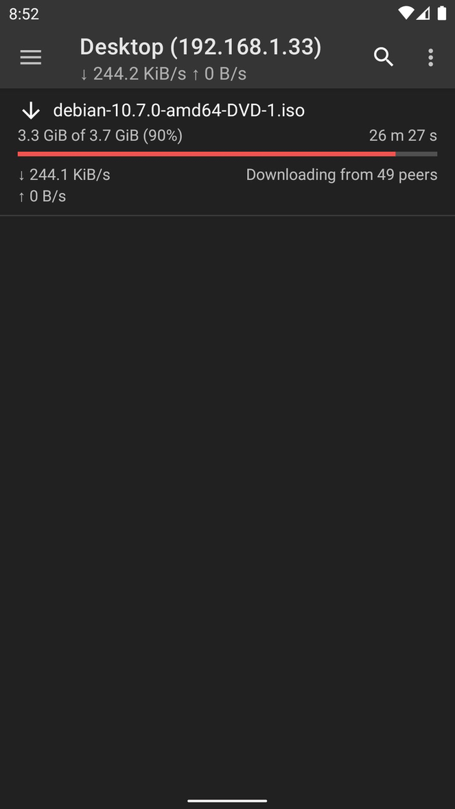 Tremotesf screenshot