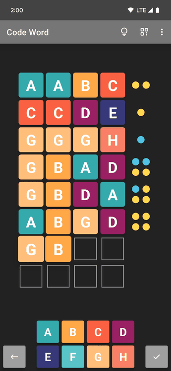 Code Word screenshot