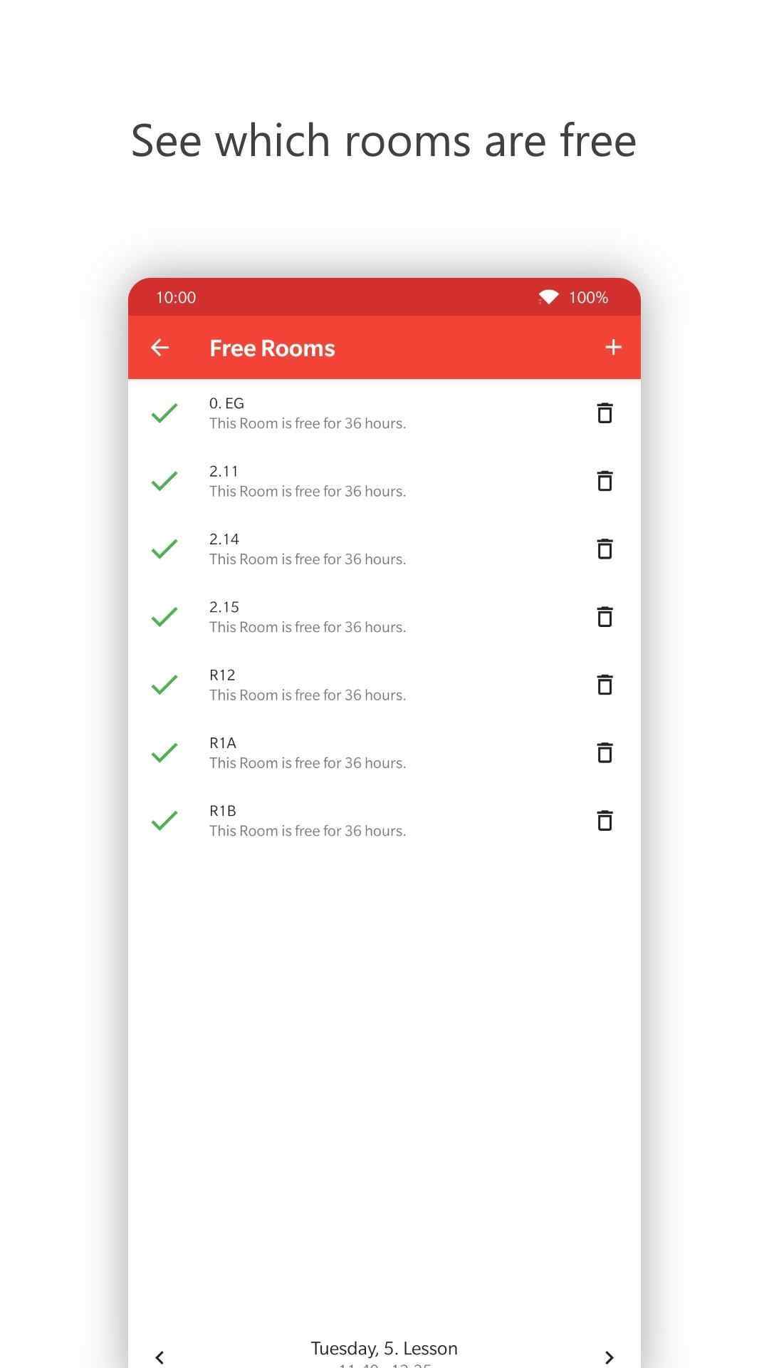 BetterUntis screenshot