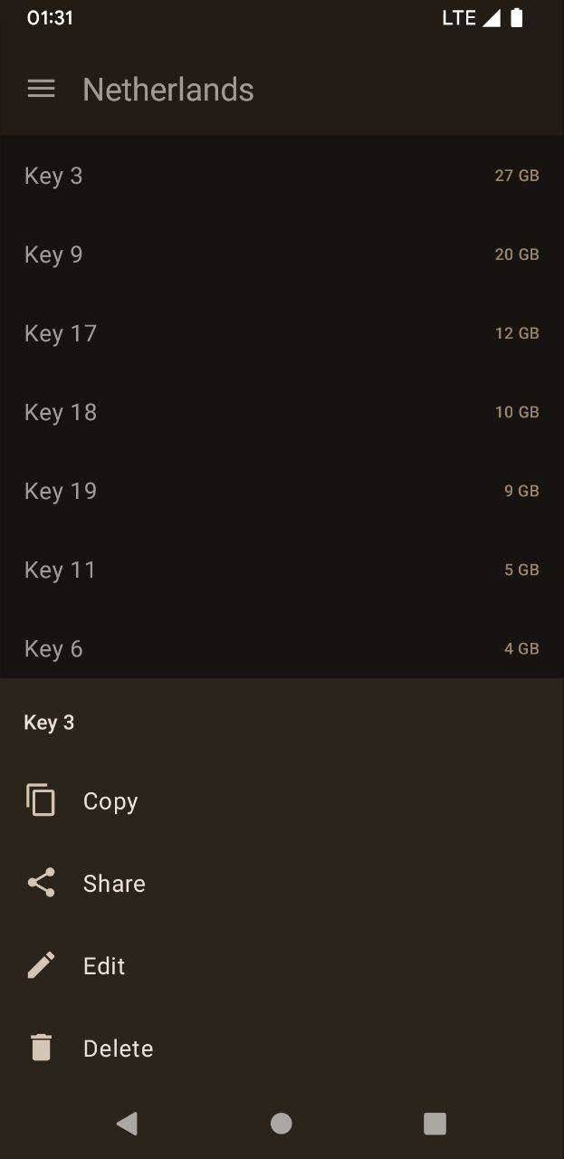 Outline Keeper screenshot