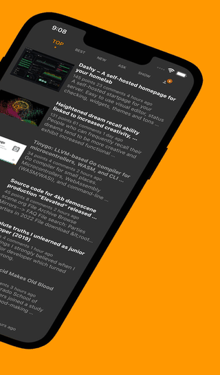 Hacki for Hacker News screenshot