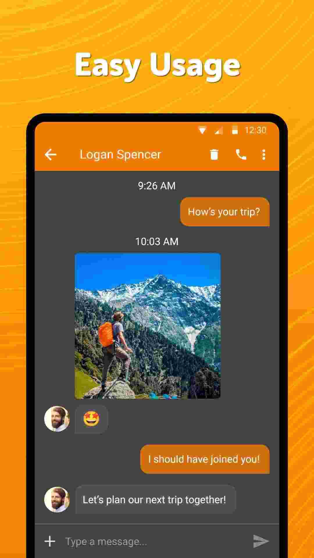 Simple SMS Messenger screenshot