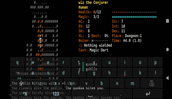 Dungeon Crawl: Stone Soup for Android screenshot