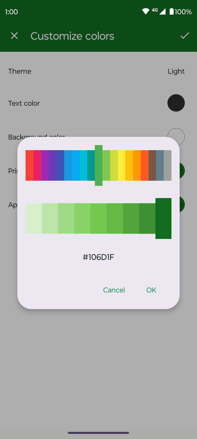 Fossify Launcher screenshot