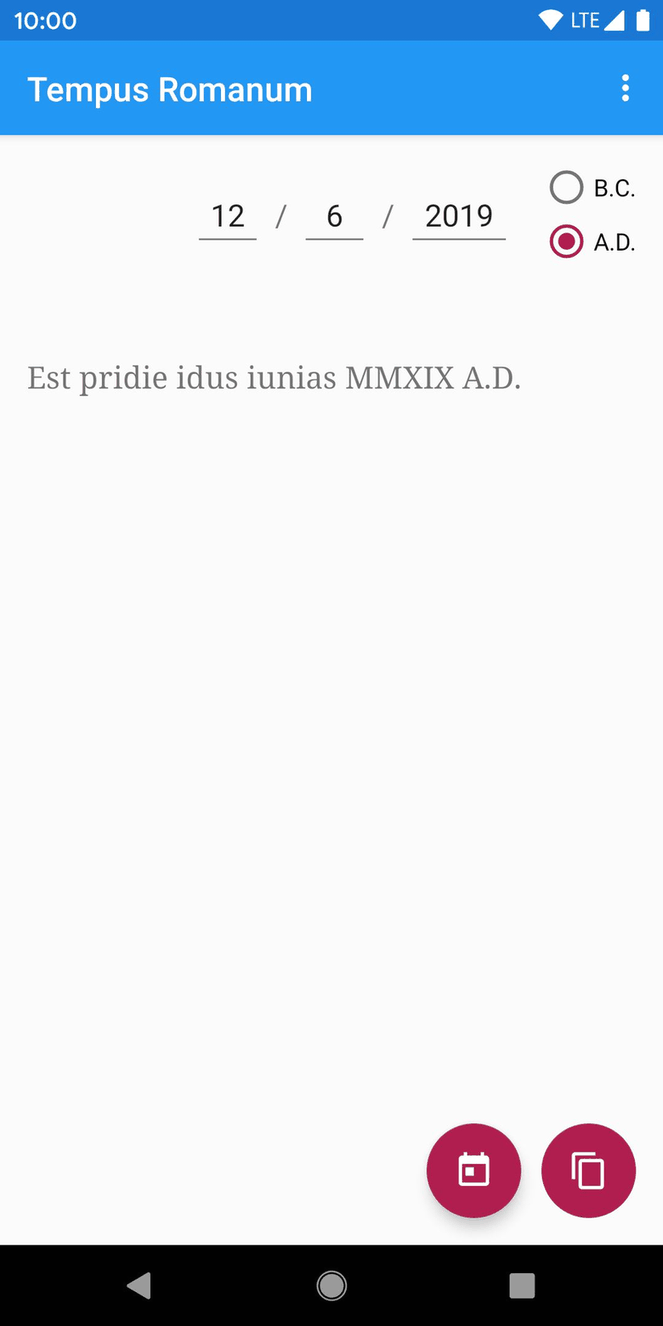 Tempus Romanum screenshot