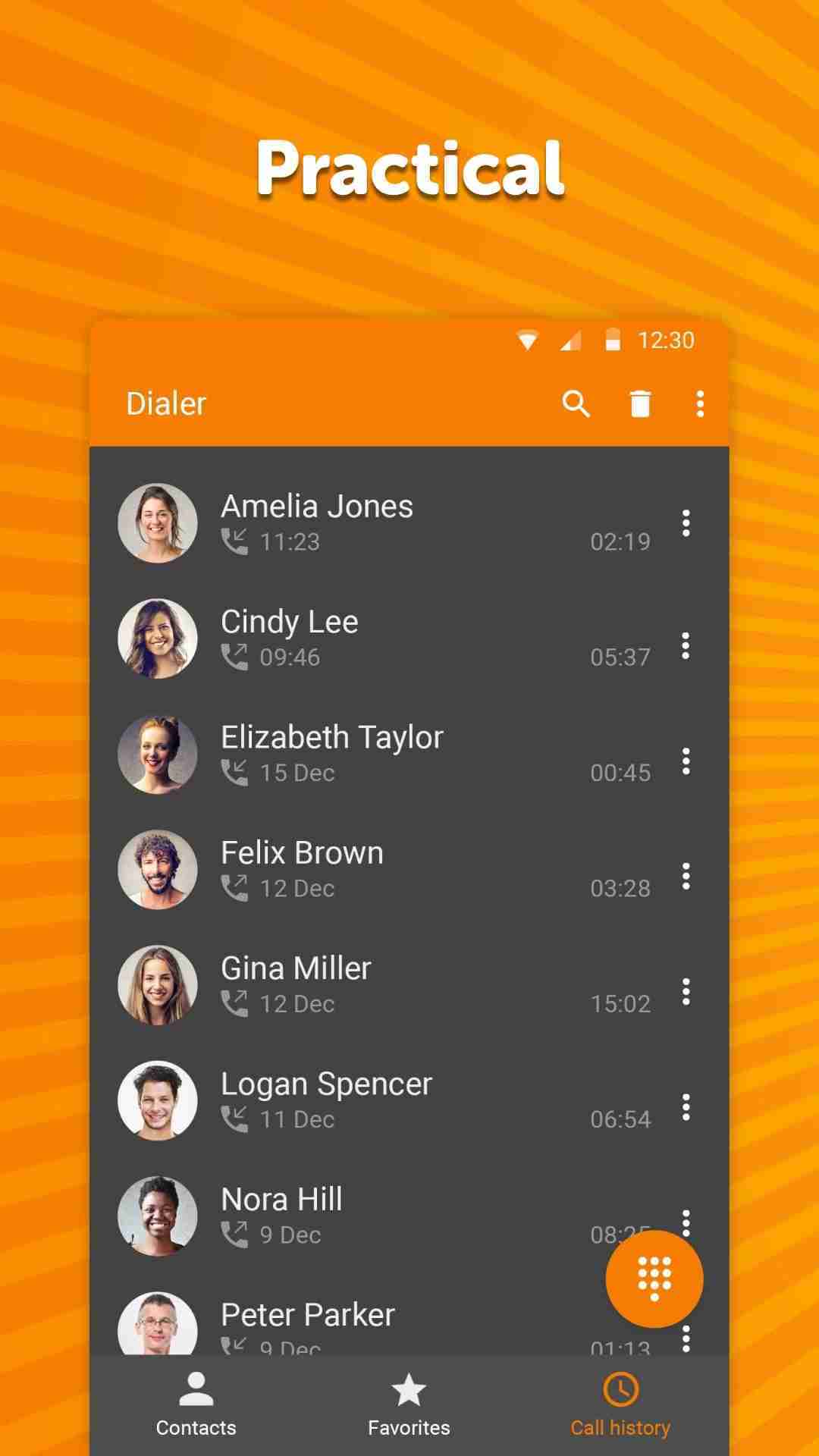Simple Dialer screenshot