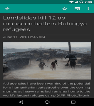 Flym DecSync screenshot