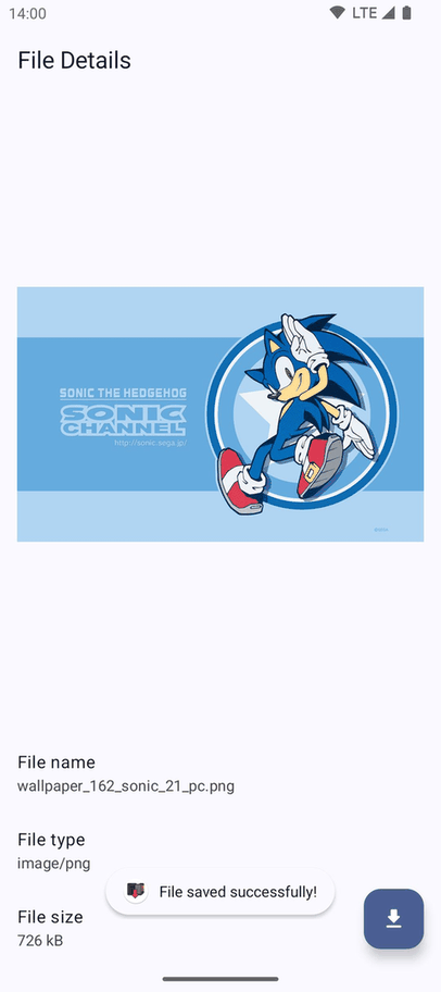 Save Locally screenshot