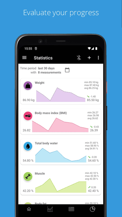 openScale screenshot