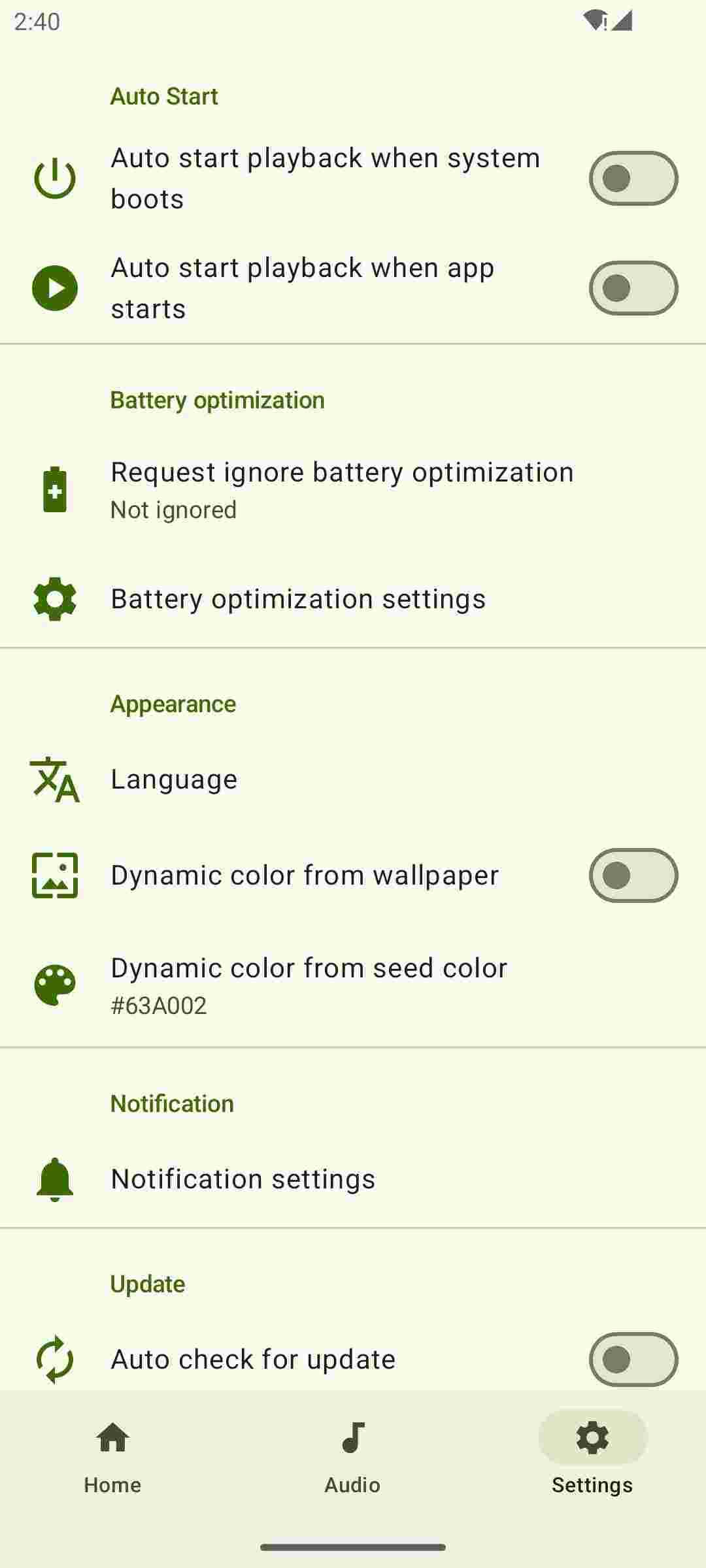 Audio Share screenshot