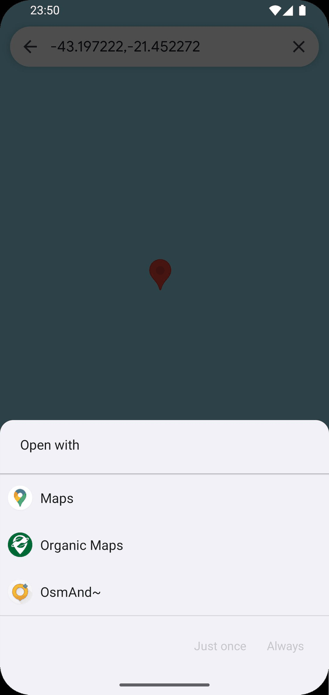 Geo Share screenshot