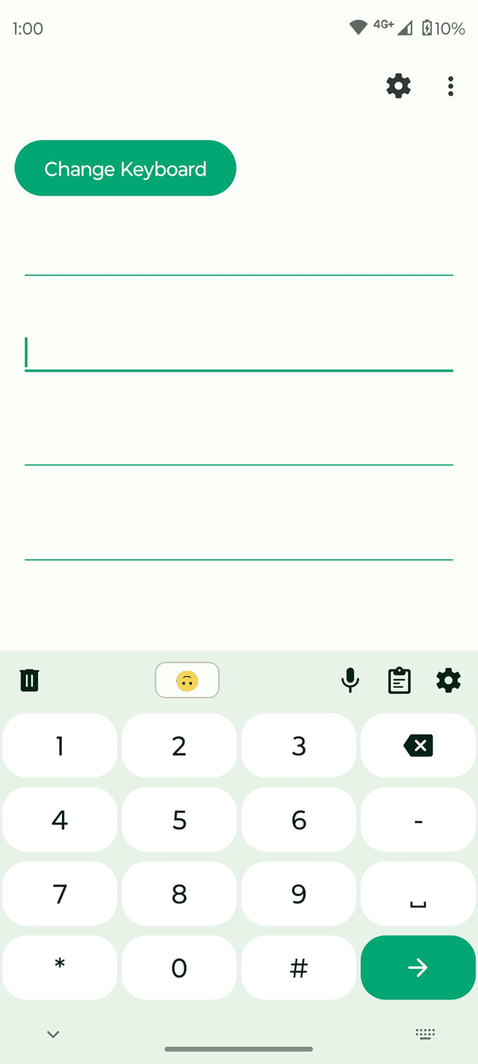 Fossify Keyboard screenshot