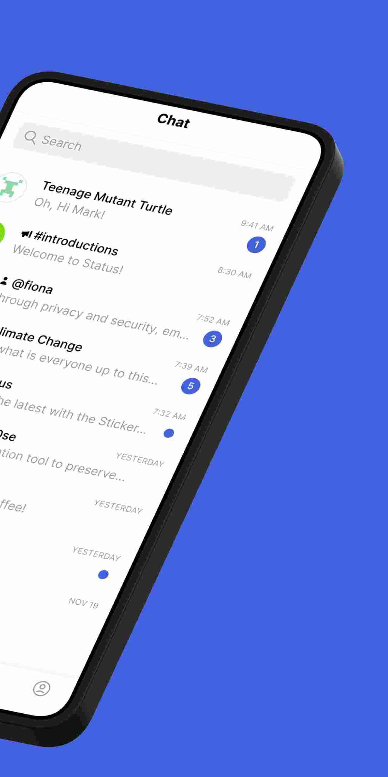 Status: Social Crypto Wallet screenshot