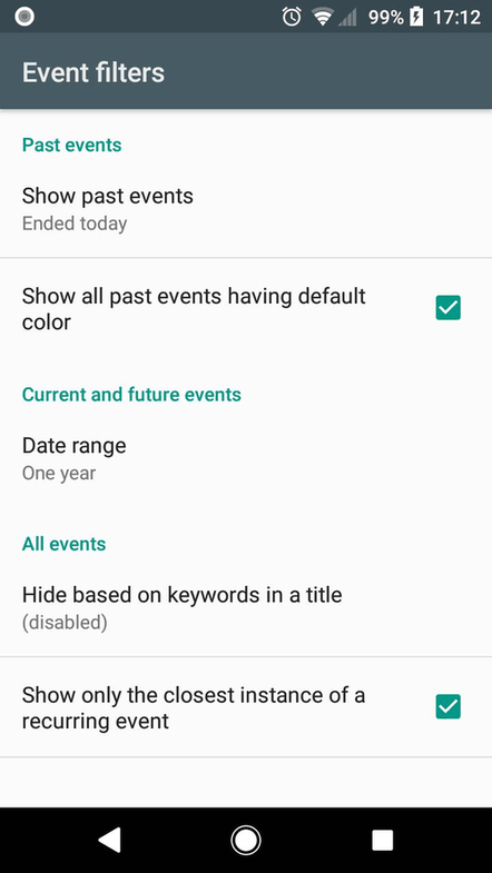 Todo Agenda screenshot