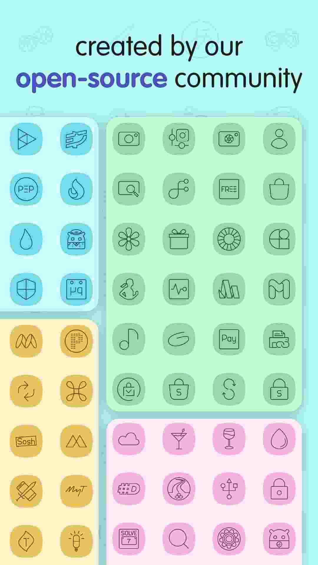 Arcticons Material You screenshot