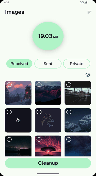 WhatsApp Cleaner screenshot