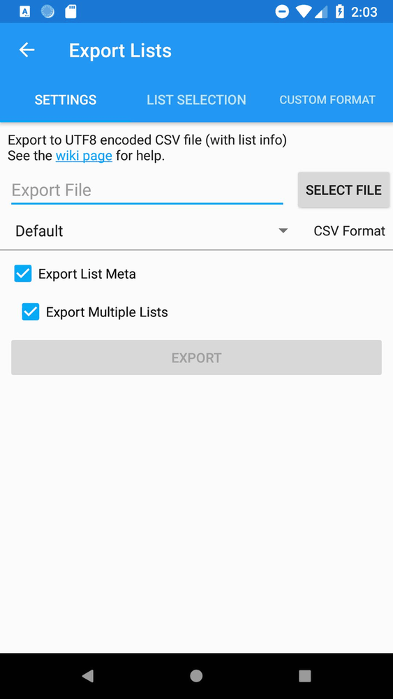 VocableTrainer screenshot