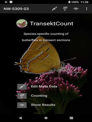 TransektCount screenshot