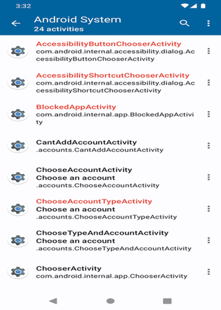 Activity Manager screenshot