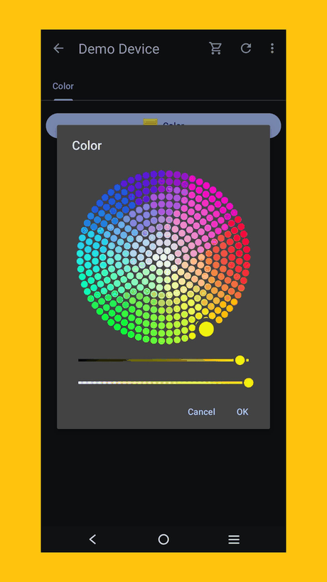 BLE Manager screenshot