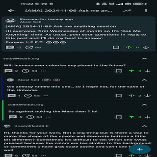 Raccoon for Lemmy screenshot
