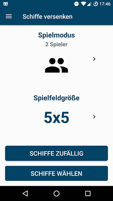 Schiffe versenken screenshot
