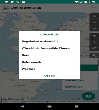 OpenMultiMaps screenshot