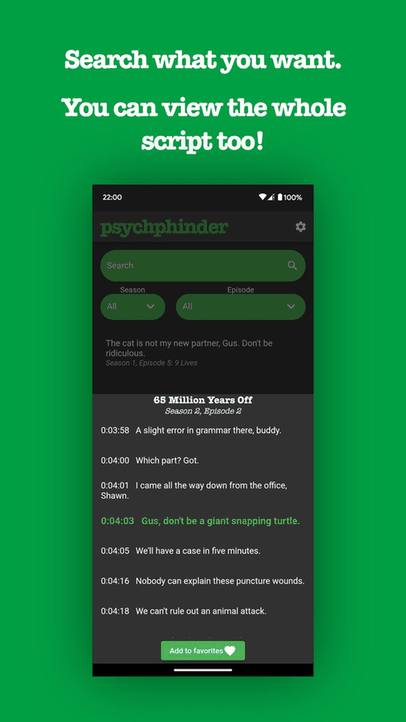 psychphinder screenshot