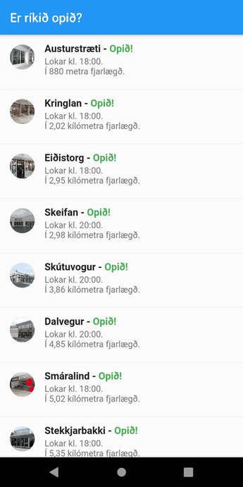 Er ríkið opið? screenshot