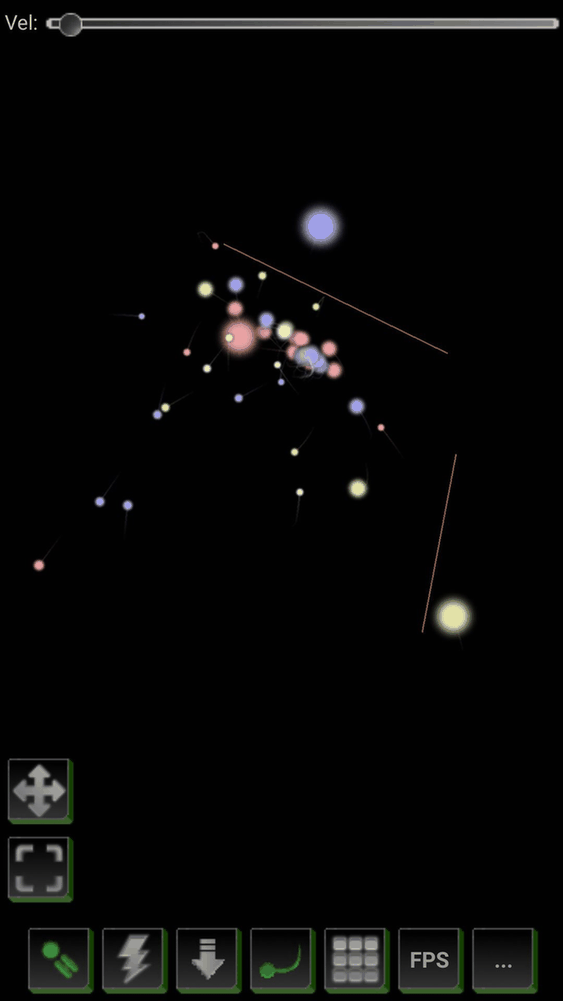 Particle Physics Simulator screenshot