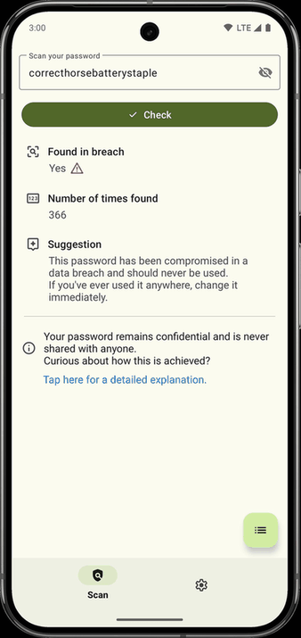 Password Monitor screenshot