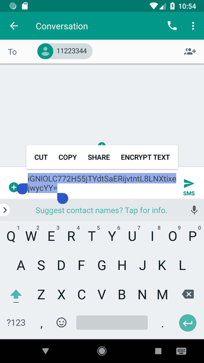 Encrypt Text screenshot